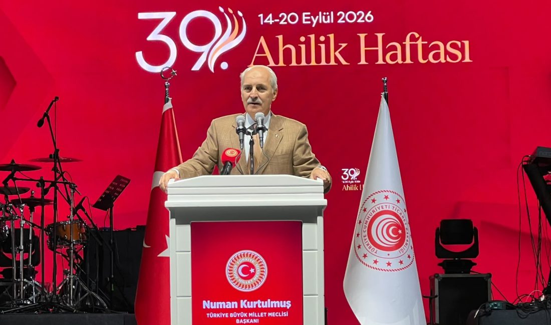 39’uncu Ahilik Haftası kutlamaları kapsamında Kırşehir’e gelen TBMM Başkanı Numan